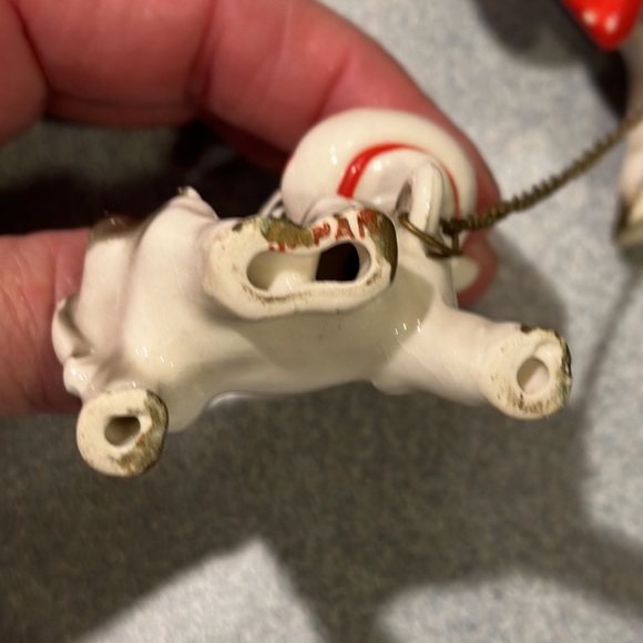 Vintage Japanese Animal Ceramic ANTHROPOMORPHIC cow Family Figurines - Picture 8 of 16